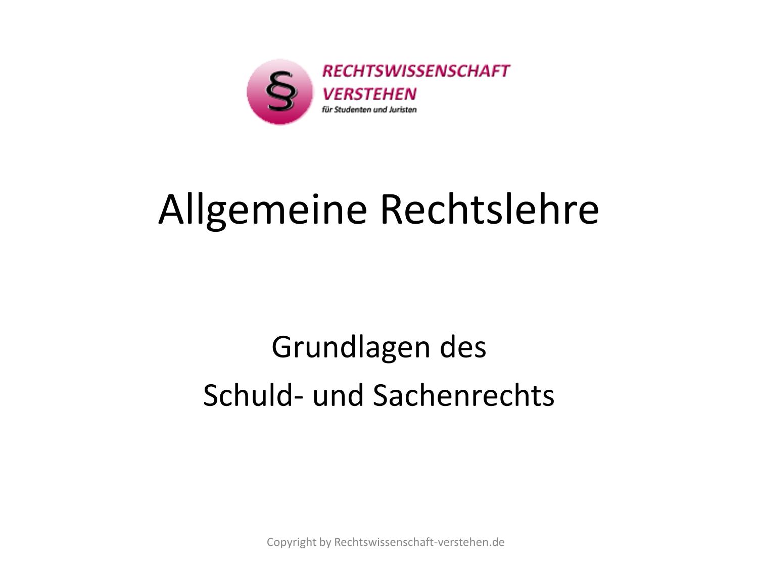 Lernkarteikartenset zur Allgemeinen Rechtslehre
